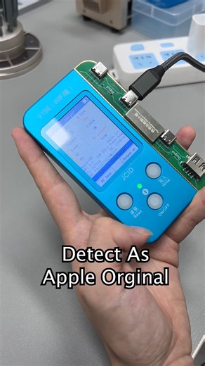 JC-V1SE iPhone repair programmer now supports power adapter instant detection including OEM/third-party verification and PD/QC charging function. #iphonerepair #phonerepair #charging #programmer #repairtools | REWA Tech