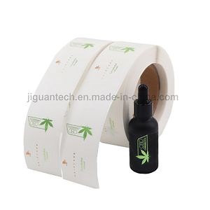 [Hot Item] Custom Printed Logo Dropper Bottle Labels Essential Oil Bottle Labels Self Adhesive Sticker