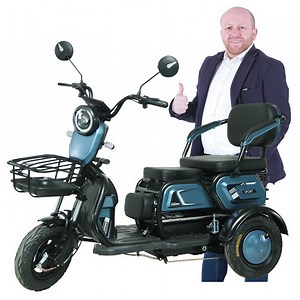 [Hot Item] 2025 Most Hot Electric Tricycle Scooter 48V 20A 600W Speed 35km 3 Wheels Electric Vehicles for Adults Tricycle Electric