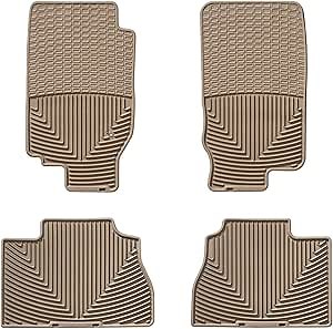 WeatherTech All-Weather Floor Mats for Lincoln Aviator 1st & 2nd Row (W30TN-W70TN), Tan