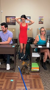 Employee gets instant karma . . This video was produced by Adrian L | Silly Skits & Sentimental Scenes