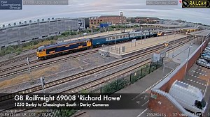 2.1K views · 50 reactions | It was an early start this morning for Branch Line Society's 'The Cappagh Capital Campaigner' charter, worked initially by GB Railfreight #Class69 69008 'Richard Howe'. #Class60 & #Class56 traction will also feature throughout the day. Have you been out to photo this one? We'd love to see your photos in the comments below... | Railcam | Facebook