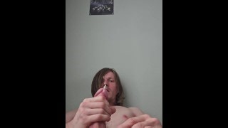Solo Male Masturbation | Teen BBC Jerking Off | Bator Gooning