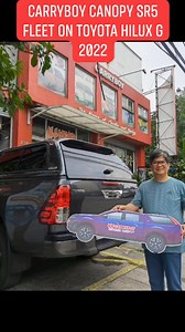 Carryboy canopy sr5 fleet on toyota hilux g 2022 | Carryboy Express lane