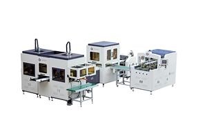[Hot Item] Automatic Paper Box Making Machine for Shoe Box Flower Box Perfume Box Rigid Box Making Machine