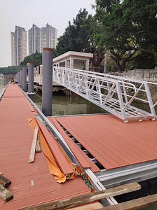 [Hot Item] Floating Dock with Aluminum Frame and WPC Decking