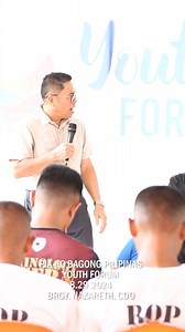 🎥 | PIA-10 hosts the Bagong Pilipinas Youth Forum in Barangay Nazareth, highlighting the major concerns on teenage pregnancy and local peace engagement. #PIAYouthForum | #BeInformed | #BagongPilipinas | Philippine Information Agency Northern Mindanao