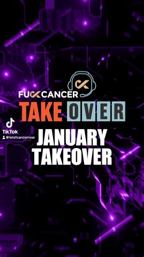 We kicked off #2024 with our January Takeover stream! Follow along as these amazing streamers help us raise money to #fcancer! | Fuck Cancer Events