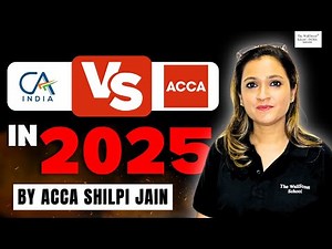 CA VS ACCA | WHAT TO CHOOSE CA OR ACCA IN 2025? | BENEFITS OF DOING ACCA @thewallstreetschool