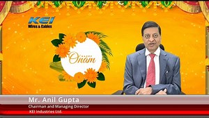 3.9K views · 167 reactions | Dear All, "Namaskaram" Onam Ashamsakal! May this Onam bring joy, prosperity, and the spirit of unity to your home. Wishing you a season filled with love, laughter, and abundant blessings. Happy Onam from KEI Industries!✨ Best Regards, Anil Gupta, Chairman cum Managing Director KEl Industries Ltd. | KEI Industries Limited | Facebook