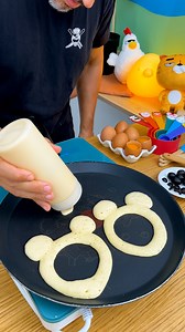 Breakfast Bear Pancakes! A bear-y cute way to start the day 🐻✨ | Chefclub GruB