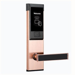 [Hot Item] Safe Hotel RFID Card Handle Smart Door Lock