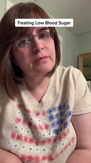 Low blood sugar? Don't panic, snack attack! 🍫🍎 Quick and easy ways to treat hypoglycemia and get your energy levels back up! #diabetes #lowbloodsugar #snacktime #healthtips | Getting Fit With Granny Hicks