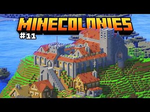 THE AGE OF WISDOM: I'm Building a HUGE Library for My Survival Colony in Minecraft