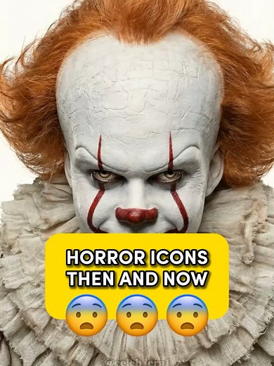Horror Icons: Characters vs Actors Then & Now