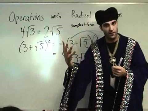 Algebra - Operations with Radical Expressions