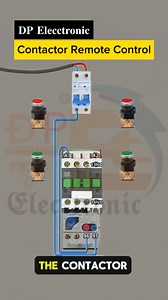 Contactor Remote Control.. #DPElecctronic #Elecctronic #electricalwork #electrical #youtubevideo #instagramreels #DPElecctronicfollow | 𝐃𝐏 𝐄𝐥𝐞𝐜𝐜𝐭𝐫𝐨𝐧𝐢𝐜