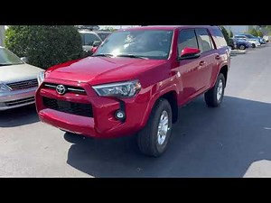 2021 4Runner SR5 Premium 4X4 Red