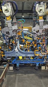 62K views · 599 reactions | Spot welding process of hot-formed steel body # Automobile manufacturing # Spot welding # Spot welding # Body welding | Tom Huang Autorobo | Facebook