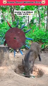 Amazing trap wildboar 2045😱 #fyp | Anwar Sanusi