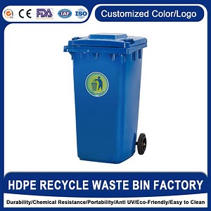 [Hot Item] Outdoor Park Street Kitchen Waste Bin 120L and Outdoor Large Public Plastic Waste Bin
