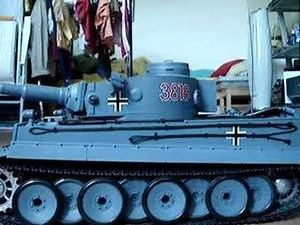 1:16 RC Heng Long Tiger 1 with smoke