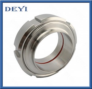 [Hot Item] Stainless Steel SS304 Union Weldable, Sanitary Grade Complete SMS Union