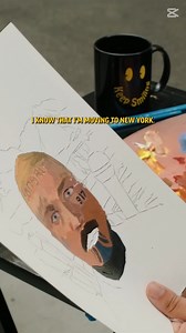 13K views · 506 reactions | I painted a portrait of a stranger with cool tattoos #art | Rodrigues Fan | Facebook