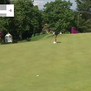 Defending champ Celine Boutier sinks it from range 💥💪 | LPGA