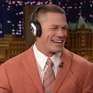 John Cena Powerslams the "Whisper Challenge" With Jimmy Fallon
