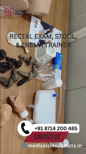 🧑‍⚕️ Rectal Exam, Stool & Enema Trainer – Realistic Lower GI Simulation