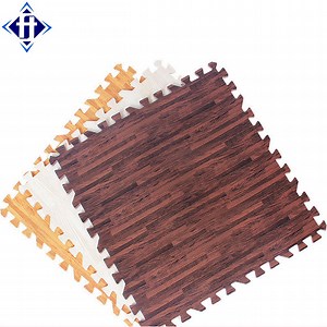 [Hot Item] High Quality Wood EVA Foam Interlocking Floor Mats