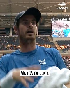 Don't forget the 2021 match between Andy Murray and Stefanos Tsitsipas that gave us this 👇. | US Open Tennis Championships