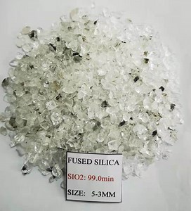 [Hot Item] Sio2 99% Fused Silica Lump Transparent Clear Quartz
