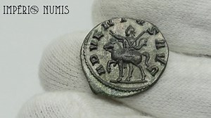 ROMAN EMPIRE Trebonianus Gallus (251-253 AD) AR Antoninianus Antioch Obverse: IMP C C VIB TREB GALLVS P F AVG, radiate, draped and cuirassed bust r.. Reverse: ADVENTVS AVG, emperor on horseback I., raising hand and holding sceptre. Weight: 4.20 grams Reference # RIC 79. Extremely Fine condition, lovely cabinet tone. Scarce issue. Provenance: ImperioNumis Auction, Aquae Flaviae Collection, lot 304. | L5