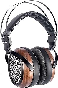 SIVGA P-Ⅱ Over Ear Open Back Walnut Wood Hi-Fi Planar Magnetic Headphone with Carry Case