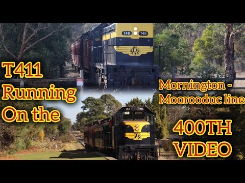 T411 on Mornington Tourist Railway (400th video special)