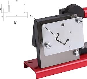 DIN Rail Cutter Tool for Cutting with Guide and measuring ruler, cutting 35x15x1.5mm din rail