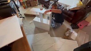 Folding Dining Table, Versatile Foldable Kitchen Dinner Table with Drawer 2 Storage Racks and 6 Wheels, Space Saving Dining Table Collapsible Expandable Rectangle for Small Spaces