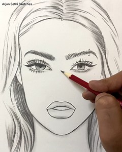 Easy nose Sketching Technique . #art #drawings #artwork #fbpost #sketching | Arjun sethi sketches