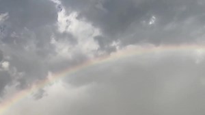 Double rainbow today at Havana Junction in Hale County… video from Debra Neill | James Spann