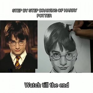 51 reactions · 22 shares | Step by step drawing of Harry potter...