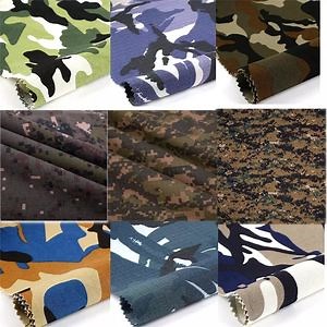 [Hot Item] Customized Ripstop Polyester Cotton Ripstop Camouflage Fabric for Uniform