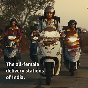 1.3K reactions · 80 shares | Discover the inspiring story of the all-female delivery stations of India. | Amazon Europe | Facebook