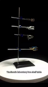 Lab Retort Stand Set with Flask Condenser Glass Stand Ring &Burette Clamp Set Laboratory Retort Burette Stand for Chemistry