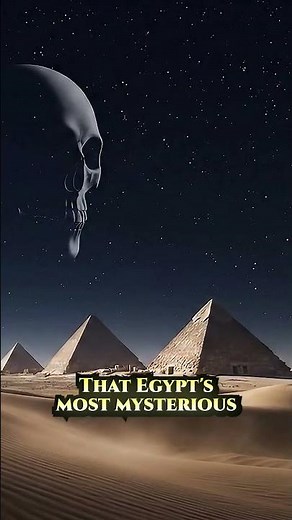 Ancient Egypt’s Alien‑Like Skulls – Ritual or Visitors? #Shorts