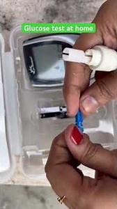 Glucose test at home BY GLUCOMETER #drmorepen #haimrajbiology #biology