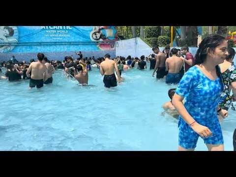 Wave Pool Party | 4K HDR | Waterpark | Delhi | India