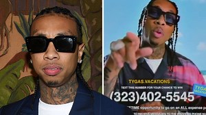 Tyga is giving out free vacations to frontline workers and protesters