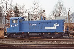 Conrail EMD SW8 8670